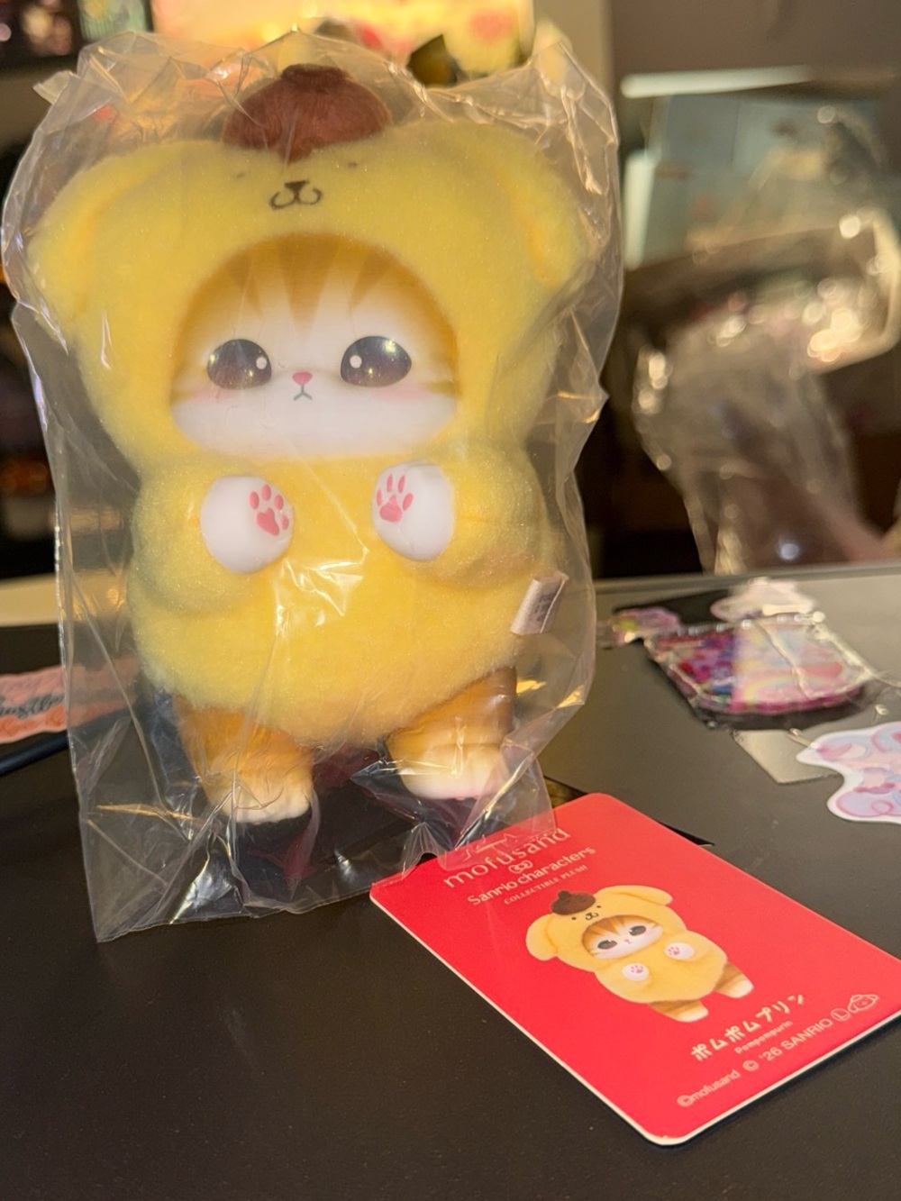 Sanrio Mofusand Pompompurrin Plush